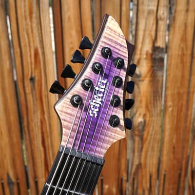 Schecter DIAMOND SERIES John Browne Tao-8 Ozone Burst 8-String Electric Guitar (2025) image 6