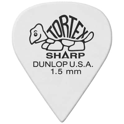412P150 Tortex Sharp 1,50mm Sachet de 12 Dunlop image 2