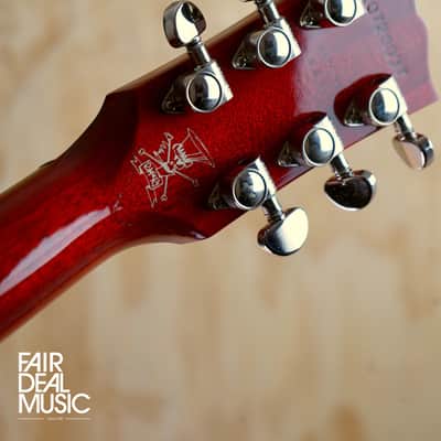 2020 Gibson Slash J-45 in Vermillion Burst (Used) image 4