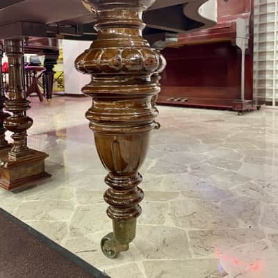 Immagine HAAKE HANNOVER PIANOFORTE CODINO RADICA DI NOCE - 5
