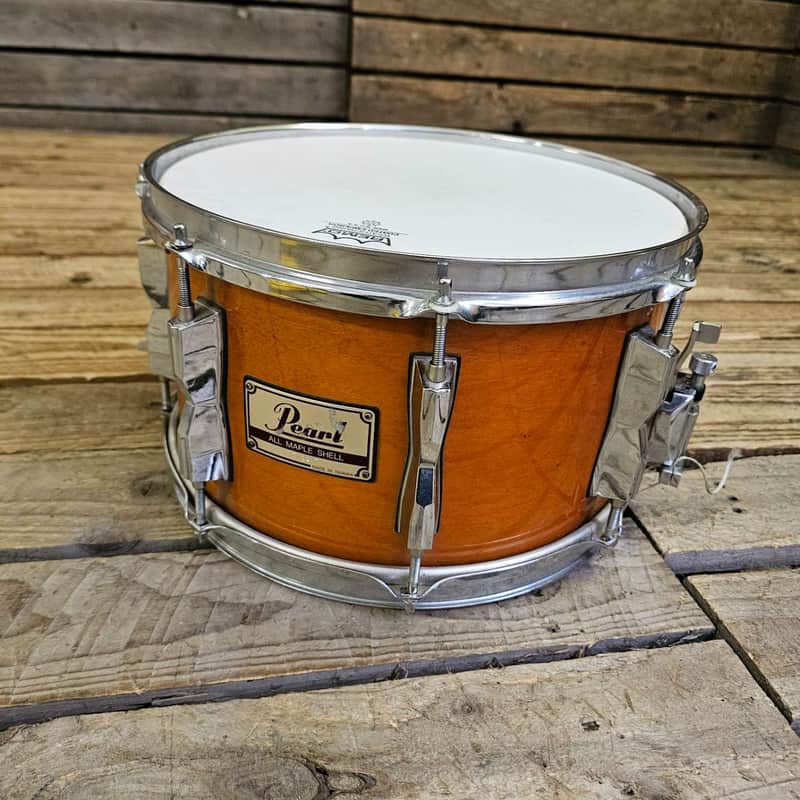 Snare Drum 12" Pearl Maple, Amber Natural USED! RKMPM060726 image 1