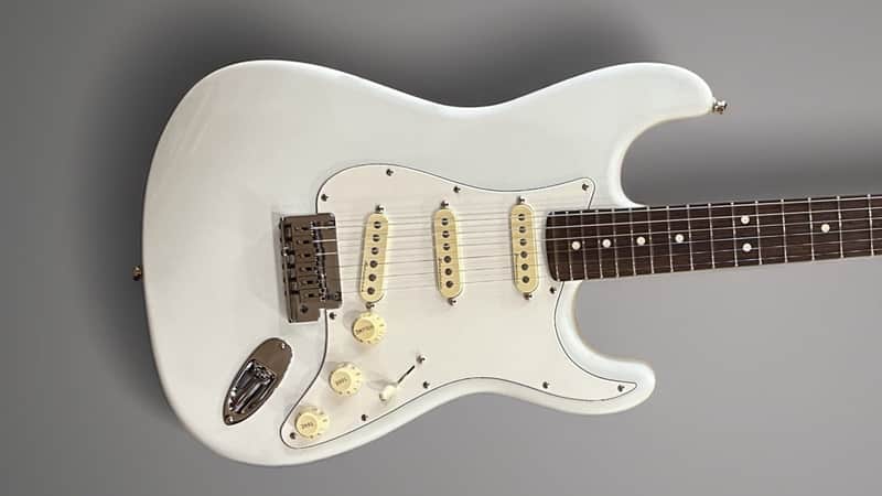 Fender Custom Shop Jeff Beck Signature NOS Strat - Olympic White image 1