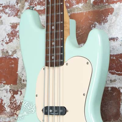 Squier Vista Series Musicmaster Bass 1997 Sonic Blue image 4