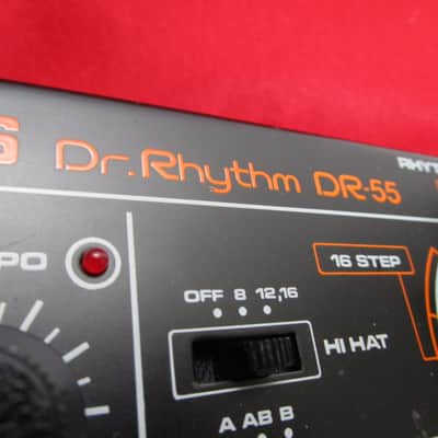 Boss DR-55 Vintage Analog Drum Machine Tested New battery case #37 image 7