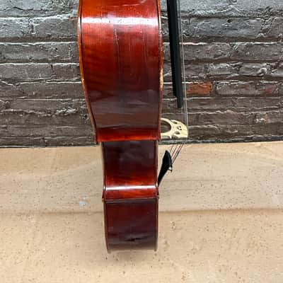 Artisan Strings Model 100 3/4 Cello 2007 - Serial #7689 w/ Original Gig Bag - Wood Crack, Plays image 14