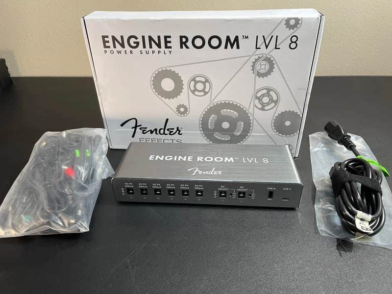 Fender Engine Room LVL8 Power Supply - Gray - Like New Mint - Factory box image 1