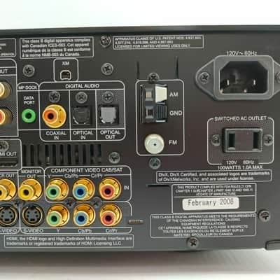 NAD VISO 5 Home theater receiver with built-in DVD player 2008 - Black image 6