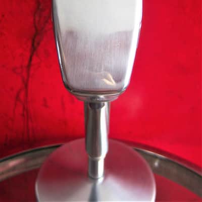 Vintage 1960's Monarch TM-16 dynamic microphone Satin Chrome High Z w cable image 8