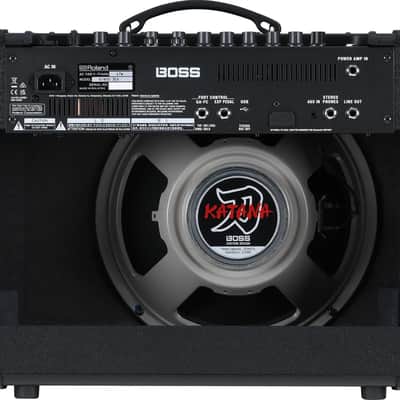 Boss Katana 50 EX Gen 3 Electric Guitar Combo Amplifier, 50W, Black image 2