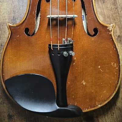1969 |W. GER| E.R. Pfretzschner 4/4 Violin | Flamed Back | New Custom Bridge | New Zyex | New Bow image 6
