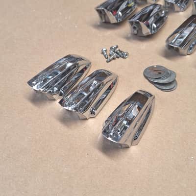 Big Lot of Vintage Premier Tom and Bass Drum Lugs 31 pieces EnglandLot 82-676 image 6