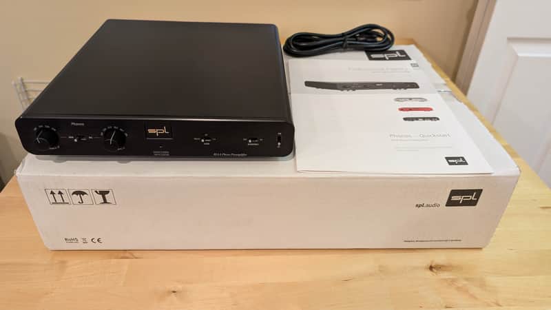SPL Phonos Phono Preamp 2016 - Present - Black image 1