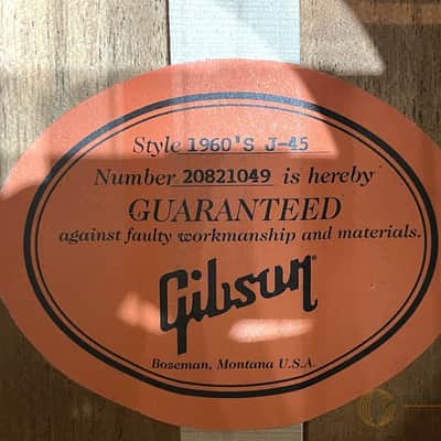Gibson 1960s J-45 image 7