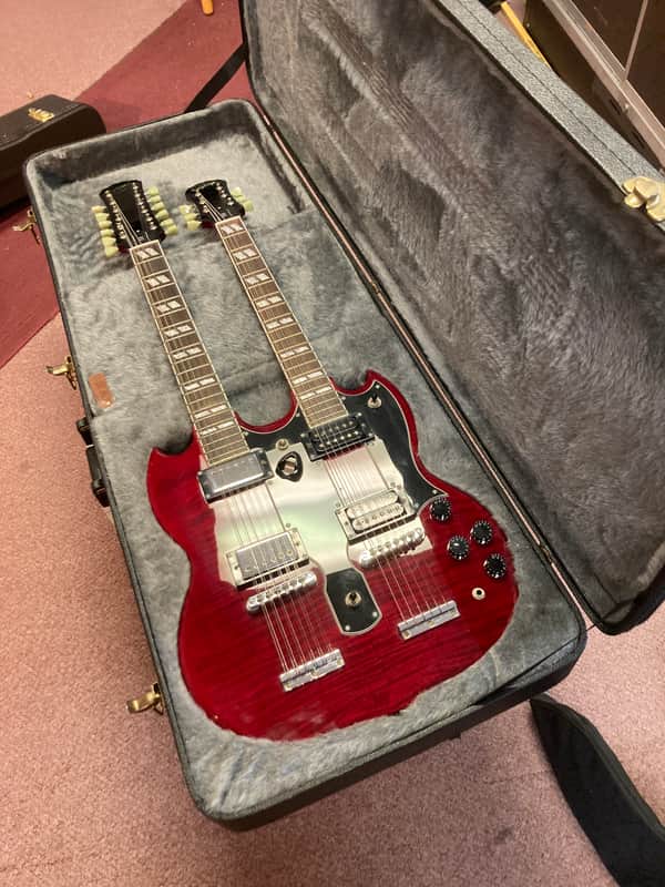 Epiphone SG double neck ? Candy apple red image 1