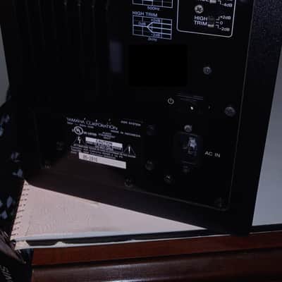 Yamaha HS7 pair, with stands and cables image 5