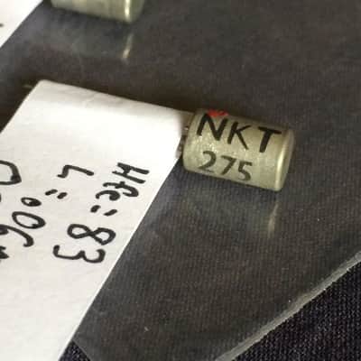 NOS Germanium NKT275 Red Dot Transistor Set (Classic Gain) imagen 2