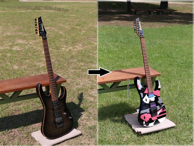 Ibanez J custom RG 1680 JPM 'Another Day' by DIRTY Custom Shop