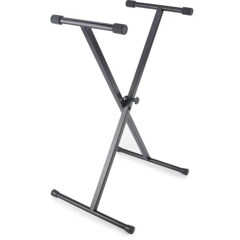 Stagg KXSQ4 Single Braced X-Style Keyboard Stand image 1