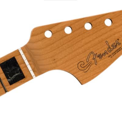 Fender Roasted Jazzmaster Neck, Block Inlays, 22 Med Jumbo, 9.5" Radius Modern C image 5