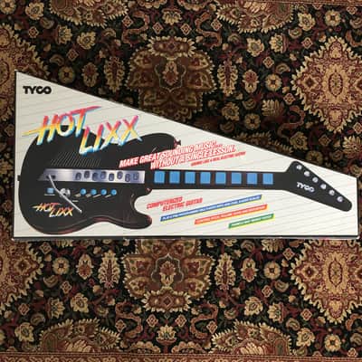 Tyco Hot Lixx 1989 Computerized Electric Guitar Toy image 1