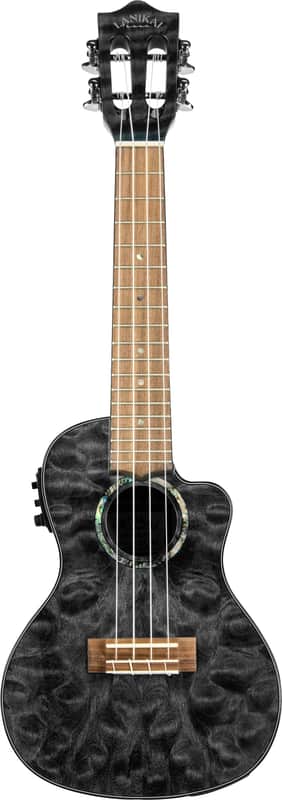 Immagine Lanikai QM-BKCEC Ukulele Konzert Cut - 1