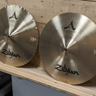 Zildjian 14" A Series Mastersound Hi-Hat Cymbals (Pair) 2013 - Present - Traditional image 3