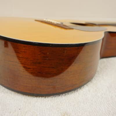 Vintage 1970s Penco A-6 Natural 000 Acoustic Guitar Hoshino Gakki MIJ image 3