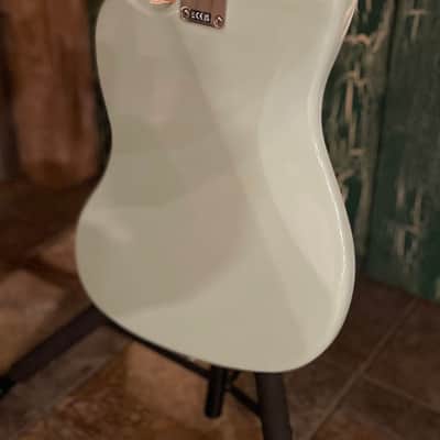 Squier Classic Vibe 70s Jaguar SS Electric Guitar in Surf Green w/ Trem Arm image 16