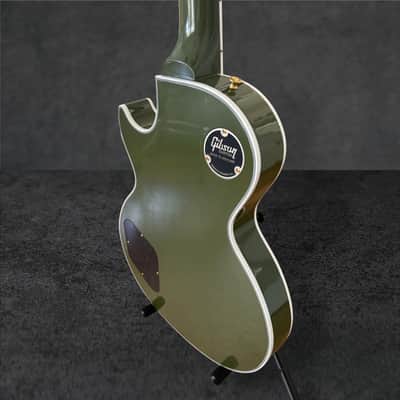 2026 Gibson Custom Shop Les Paul Custom VOS – Olive Drab w/ Gold Hardware image 16