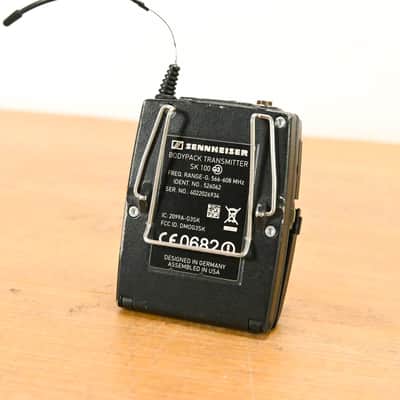 Sennheiser ew 100 G3 Bodypack Wireless System 566-608MHz NO POWER SUPPLY CG01YQ1 image 15