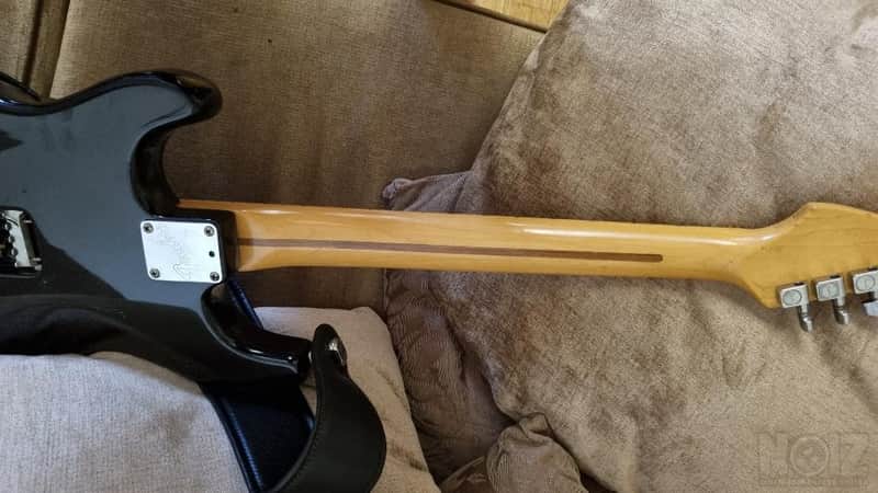 Fender American Standard Stratocaster with Maple Fretboard 1995 - 2000 - Black image 1