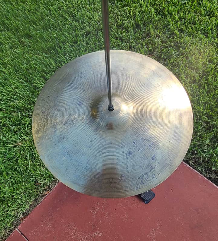Pearl/Canada stamp 14" Hi-Hats early 80's Sabian, start up supplier image 1