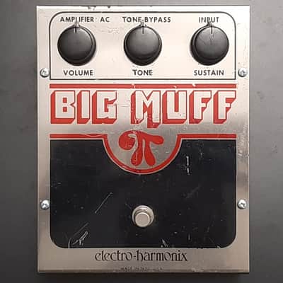 1978 - Op-Amp - Vintage Electro-Harmonix Big Muff Pi V5 (Op Amp Tone Bypass) 1978 - 1980 - Silver image 4
