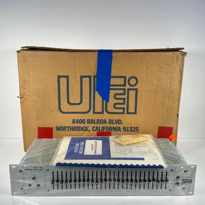 (New Old Stock) Urei Model 537 Vintage 1/3 Octave Graphic Equalizer EQ