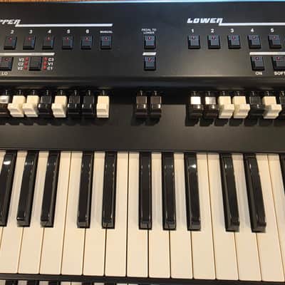 Crumar Mojo Dual 61-Key Manual Organ 2017 - Black image 6