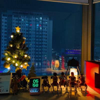 Smart Retro Portable Speaker Pixel-Art / Alarm Clock + Apps image 3