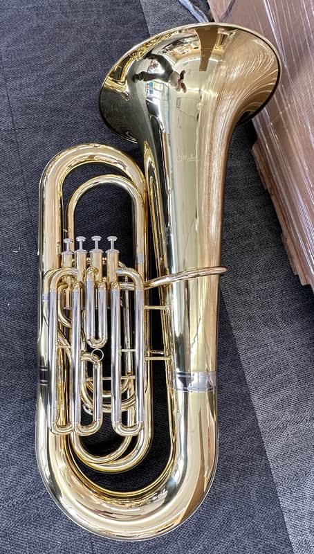 O'Malley Tuba Top Action 4 piston clear lacquer image 1