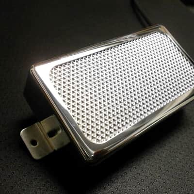 Q pickups Open chrome cover SILVER FOIL humbucker SET PAF Custom Shop Fits Gibson Epi Greco Ibanez image 10