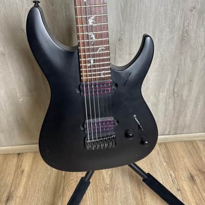 Schecter Damien-7 2021 - Present - Satin Black image 3