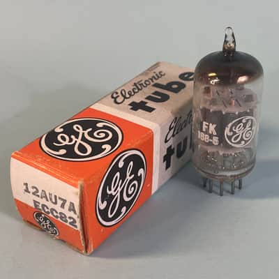 1975 GE 12AU7A ECC82 Vintage Made In USA Preamp Tube! T136 image 1