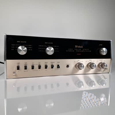 McIntosh C24 Stereo Control Amplifier Vintage Preamp image 1