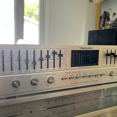 Realistic 31-2010 equalizer 1985-1989 - Silver image 7