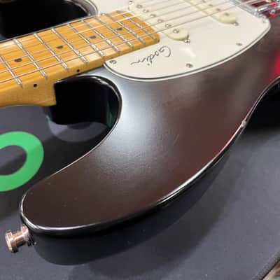 Godin Session Black Burst SG RN Electric Guitar With Case image 6