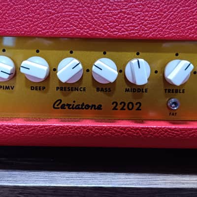 Ceriatone 2202h Custom red tolex image 5