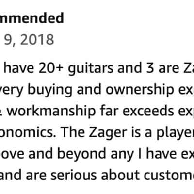 Zager ZAD-20E Mahogany - Acoustic/Electric image 16