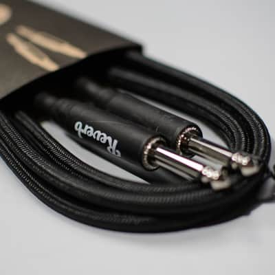 Reverb 10-foot 1/4" Guitar Cable Black image 2