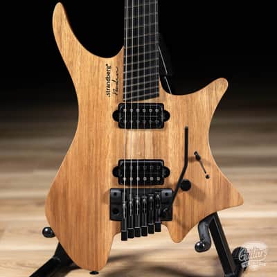 Strandberg Boden Prog NX 6 Plini Edition Headless Guitar w/ Tremolo – Natural image 2