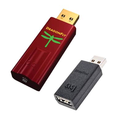 Audioquest: Dragonfly Red USB DAC + JitterBug USB Filter image 1