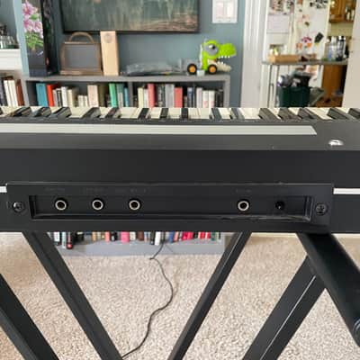 Casio CT-202 Casiotone 49-Key Synthesizer 1980s - Black No Vibrato image 8
