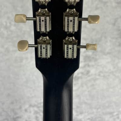 2011 USA Gibson Melody Maker guitar in satin black (excellent refin) image 3